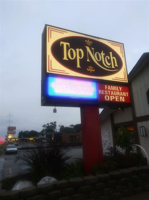 Top notch restaurant - Top Notch, South Bend, Indiana. 1,521 likes · 51 talking about this · 7,476 were here. Family Style Restaurant
